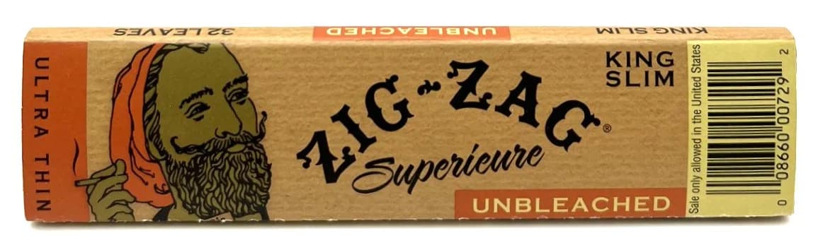 Zig Zag Unbleached King Slim