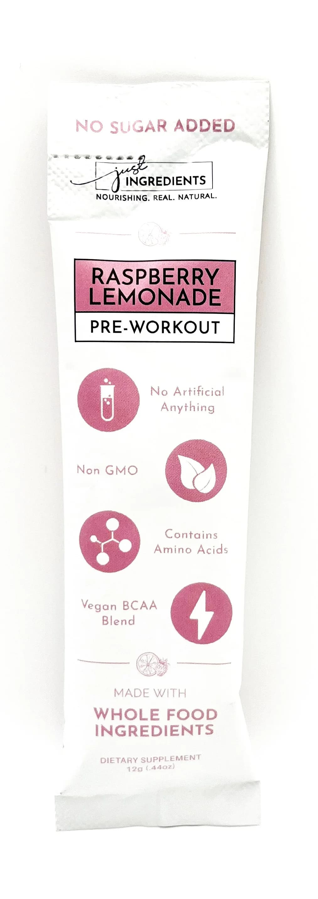 JI Raspberry Lemonade Pre-Workout Single Serving Packs