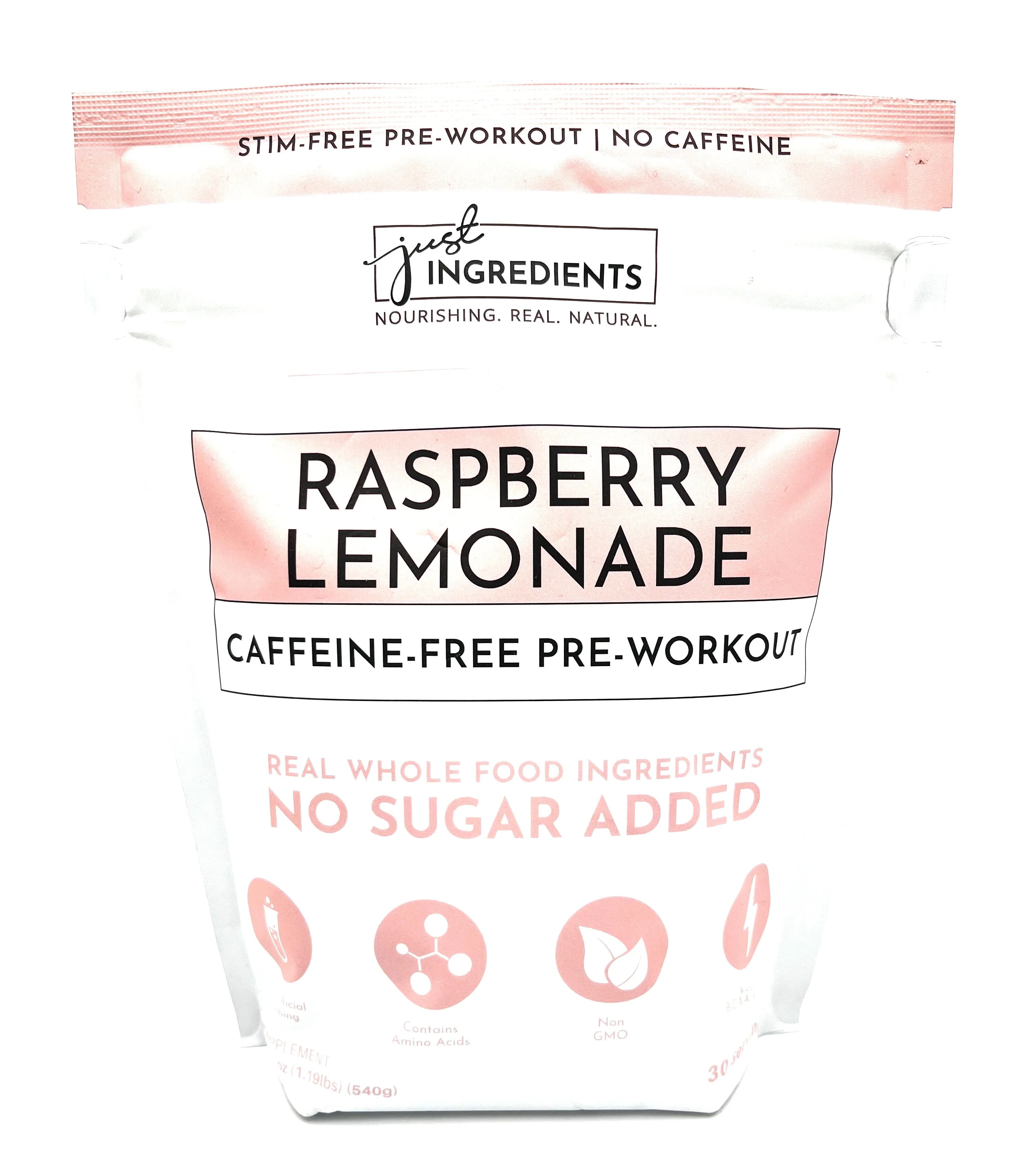 JI Caffeine Free Raspberry Lemonade Pre-Workout