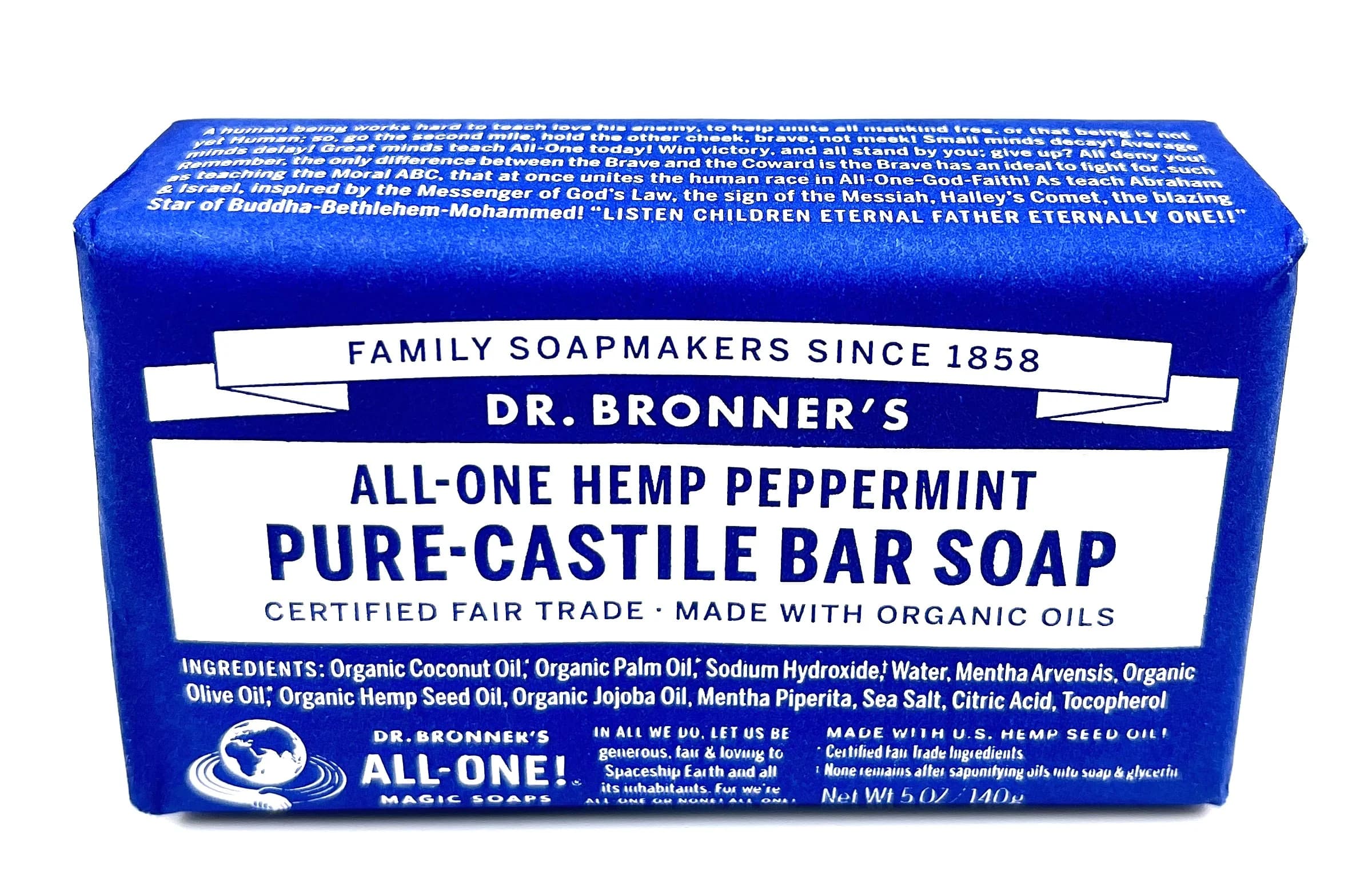 Dr. Bronners - Peppermint Bar Soap
