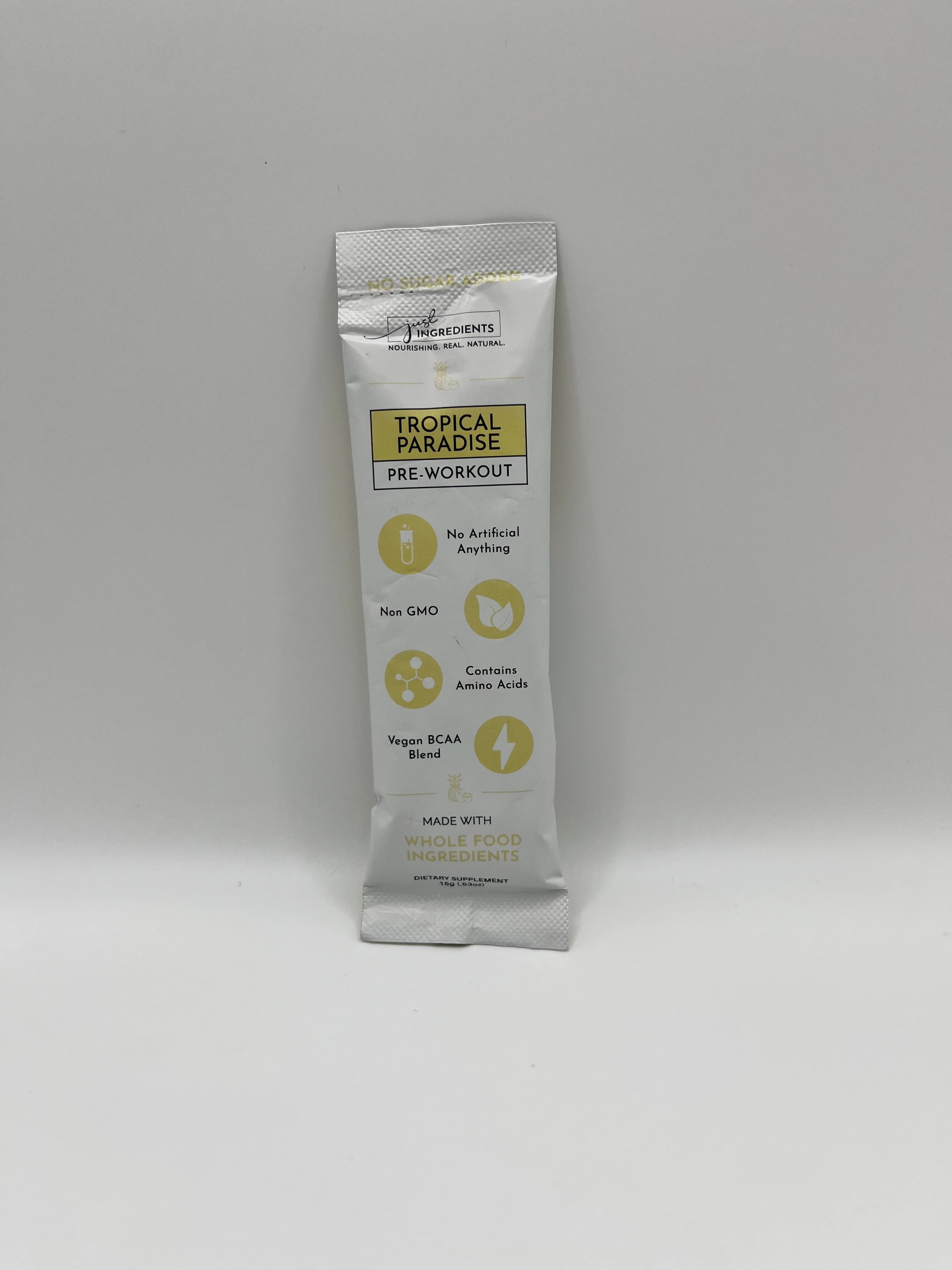 JI Tropical Paradise Pre-Workout Single Serving Packs